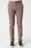 White Stone Salvador P1039 Zümrüt Likralı Pamuklu Slim Fit Chino Pantolon Camel