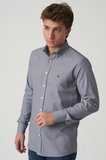 White Stone Almeirim G2507 Slim Fit Gömlek Desenli