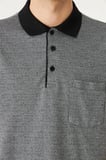 Siyah Polo Yaka T-Shirt 