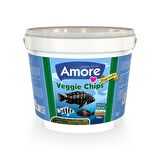 Amore Veggie Pro Chips Kova 2400gr Green Algae Akvaryum Balık Yemi
