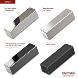 1400x500mm Sierra Fırça Mat İnox Havlupan