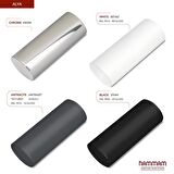 800x400mm Alya Karbon Çelik Siyah Havlupan