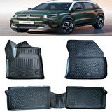 Rizline Citroen C3 Aircross Elektrikli  2024 Ve Sonrası 3D Havuzlu Paspas Siyah