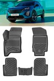Rizline Peugeot 2008 MHEV 2024 +  3D Havuzlu Paspas Siyah