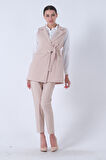 Taş Kalp Broşlu Gömlek-Yelek-Pantolon 3'lü Takım 4595036.50
