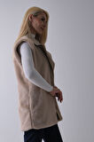 Taş Deri Yakalı Yandan Cepli Yelek 4579030.50