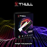 Thull Apex 64GB Kıts (2X32GB) 6000MHZ CL30 1.3V Rgb Black Heatsınk Ddr5 Ram THL-PCAPX4800D5-64G-B