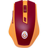 Galatasaray Lisanslı Taraftar Kablosuz Optik Mouse Lk-Ms-11-Gs