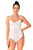 Seamless Dikişsiz Slip Çıtçıtlı Body Korse 2072 Ten