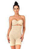 Seamless Uzun Paça Boxer Korse 3005 Ten