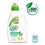 Life By Fakir %100 Bitkisel Bazlı Vegan Sıvı Çamaşır Deterjanı 1500 ml x 6 Adet