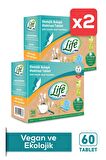 Life By Fakir Ekolojik Vegan Bulaşık Deterjanı Tableti 30 lu x 2 Adet