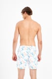John Frank Requin Desenli Hızlı Kuruyan Mayo Short Erkek MAYO SHORT JFSSSW96 BEYAZ-MAVİ