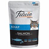 Felicia Tahılsız Yetişkin Somonlu Yaş Kedi Maması 85 Gr