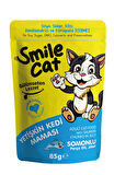 Smile Cat Pouch 85 gr  Kedi Somonlu