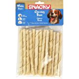 Snacky Beyaz Köpek Burgu Çubuk 15li *13cm *105g  Skt :07/2026