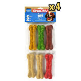 Snacky Munchy Köpek Press Kemik 6'li x 4 Adet