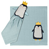 Penguen Uyku Arkadaşı + Müslin Set