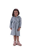 Penguen Çocuk Müslin Bornoz