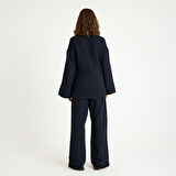 %100 Pamuklu Dokuma İçten Bağlamalı Müslin Kimono-Pantolon Alt Üst Takım