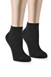 Ozzy Socks 6 Çift Bambu Erkek Dikişsiz Patik Çorap 4 Mevsim Dayanıklı Topuk Ve Burun Koyu Renkler