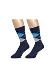 Ozzy Socks 3 Çift Dikişsiz Erkek Penye Pamuklu 4 Mevsim Çorap Dayanıklı Topuk Burun