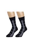 Ozzy Socks 3 Çift Dikişsiz Erkek Penye Pamuklu 4 Mevsim Çorap Dayanıklı Topuk Burun