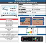 ONVO TV OV43250 43''ANDROİD SMART LED TV