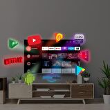 Onvo OV50F900 Frameless 4K Ultra HD 50" 127 Ekran Uydu Alıcılı Android Smart LED TV