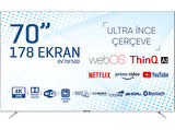 ONVO OV70F500 4K Ultra HD 70 inç 178 Ekran Uydu Alıcılı webOS Smart LED TV