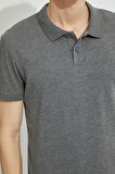 Polo Yaka Slim Fit Pamuklu Tisört