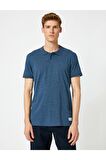 Polo Yaka Slim Fit Pamuklu Tisört