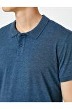 Polo Yaka Slim Fit Pamuklu Tisört