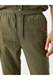 Tapered Fit Gabardin Pantolon