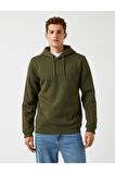 Koton Basic Sweatshirt Kapşonlu