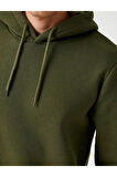 Basic Sweatshirt Kapşonlu