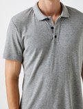 Basic Polo Yaka Tişört Pike