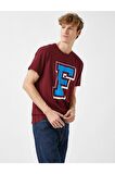 Erkek Bordo T-Shirt