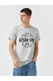 Koton Baskılı Slim Fit Tişört