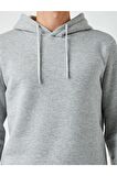 Koton Basic Kapşonlu Sweatshirt