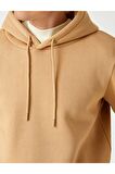 Basic Kapsonlu Sweatshirt
