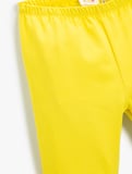 Cut Out  Detaylı Basic Tayt Pamuklu