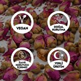 Yeni Mahsül Tomurcuk Gonca Pembe Gül Kurusu (Bitki Çayı) - 25 Gr. 1. Kalite (Yüksek Aroma)