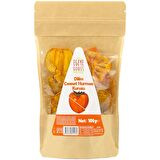 Şekersiz Trabzon Hurması - Cennet Elması - Cennet Hurması Meyvesi Kurusu (Dilim) - 100 Gr. (Kokteyl Meyvesi - Katkı Koruyucu İçermez)
