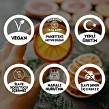 Şekersiz Portakal Meyvesi Kurusu Cipsi - 50 Gr. (Yüksek Aroma - Kokteyl Meyvesi - Katkı Koruyucu İçermez)