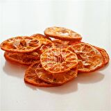 Mandalina Meyve Kurusu Cipsi - 25 Gr. - Kavanoz Görünümlü Kilitli Poşet - Kilitli Saklama Poşeti