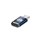 Livx 35W Type C to Lightning iPhone 15 Max Pro Plus Yuva Çevirici Hızlı Şarj ve Veri Aktarımı OTG Dönüştürücü Koyu Mavi OTGTM-01