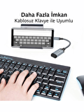 Livx USB 3.0 To Type-C Çevirici Dönüştürücü 60W 15 cm Kablolu OTG Adaptör GRİ OTTCA-01