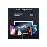 LivX Horizontal 27W Type C To Lightning 25 CM Iphone Ipad Uyumlu Hızlı Şarj Ve Data Kablosu IPBLT-25