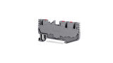 Tbloc PFT 2,5 1X2 Gri Push-İn 1 Giriş 2 Çıkış Klemens 10'lu Paket